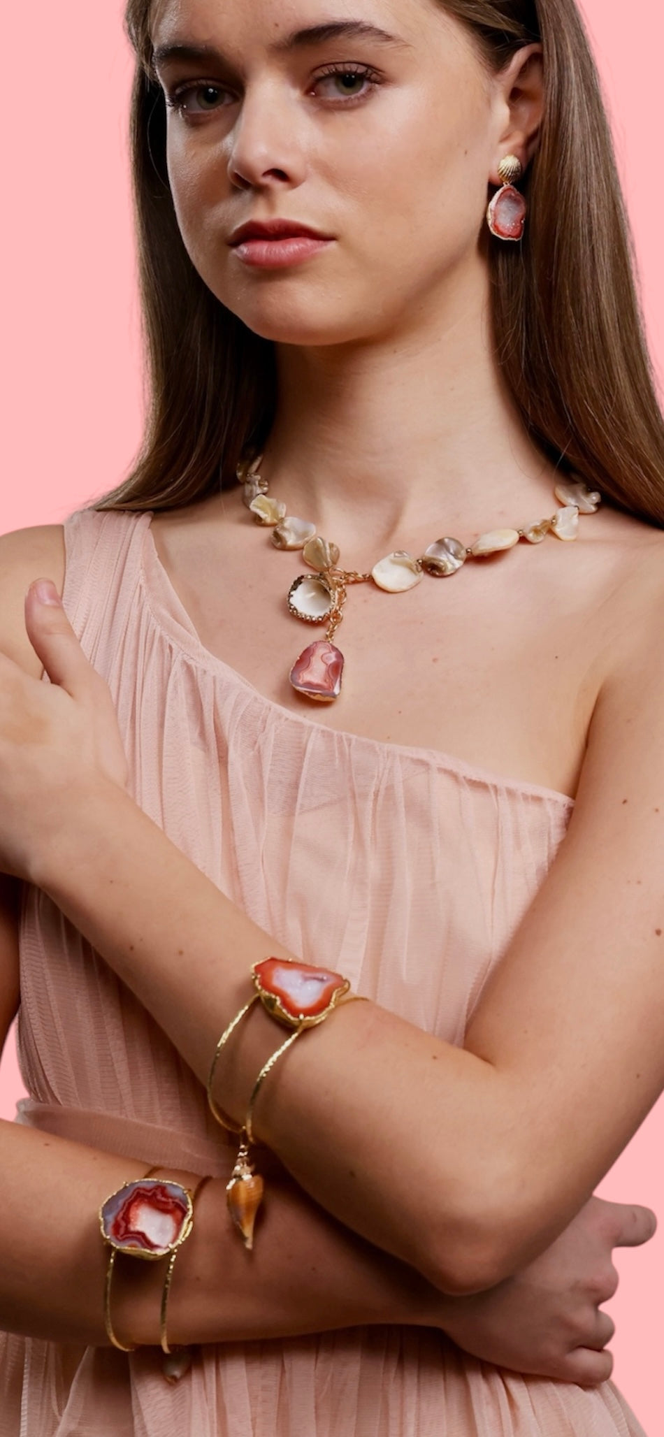 Lagoon Orange Bangle