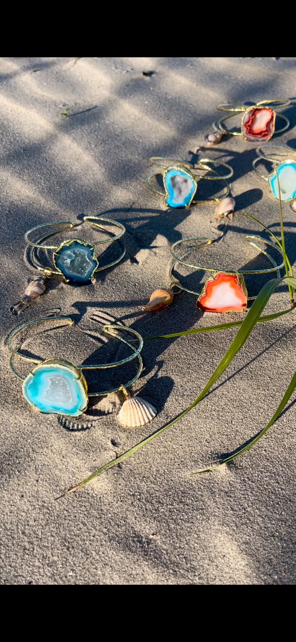 Lagoon Green Bangle