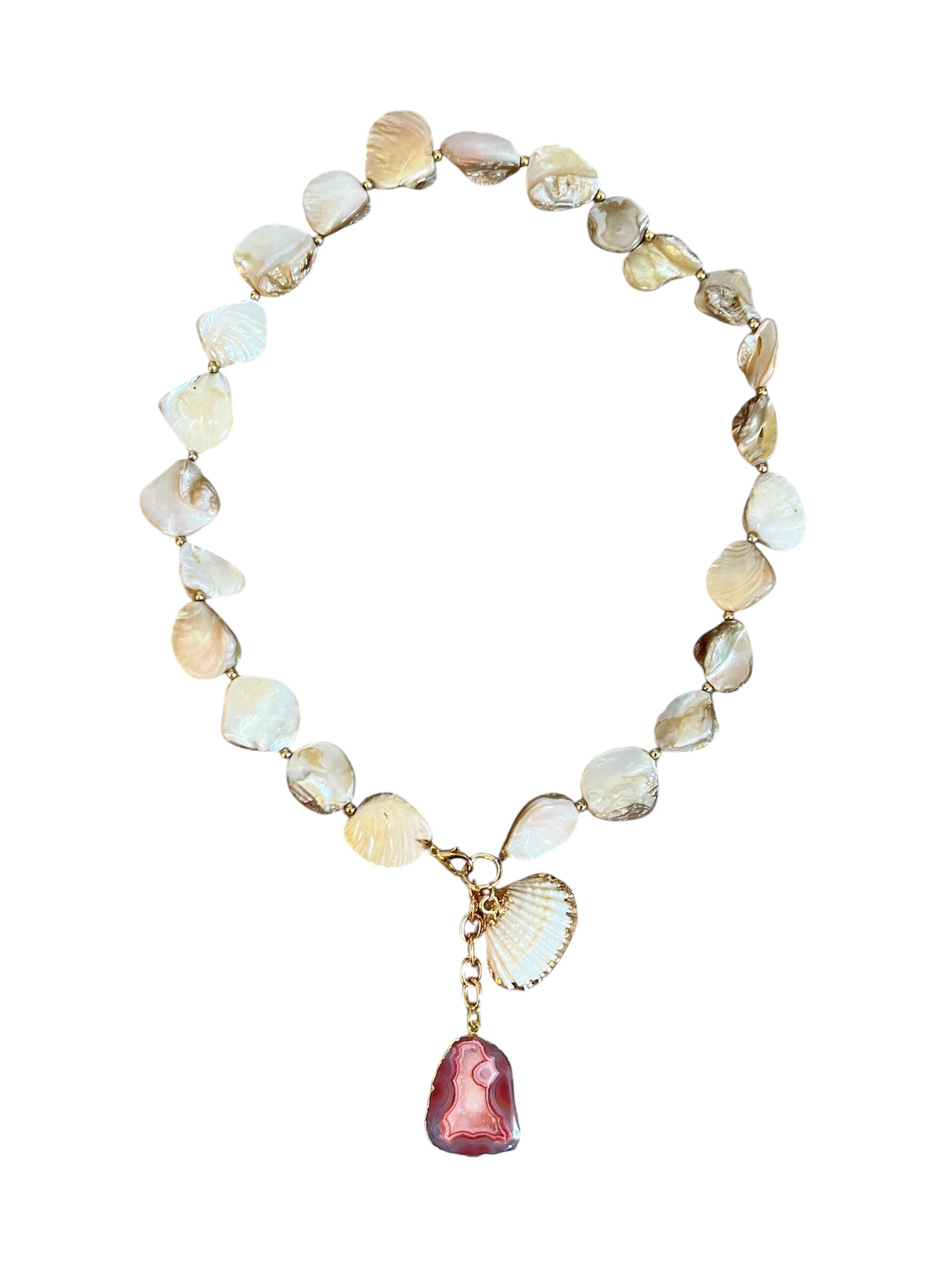 Lagoon Orange Necklace
