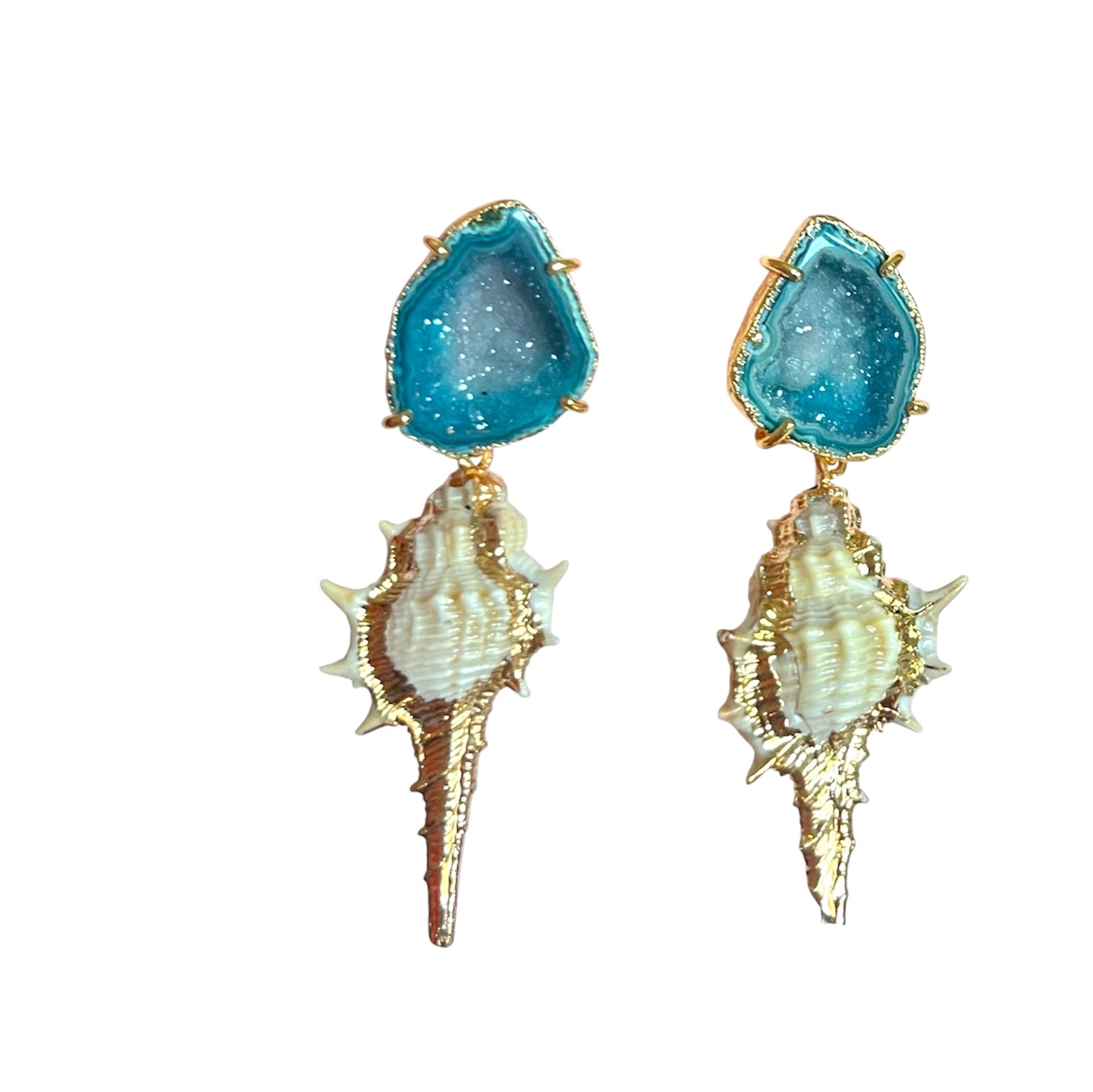 Lagoon Green Earrings