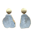 Circle Grey Earrings