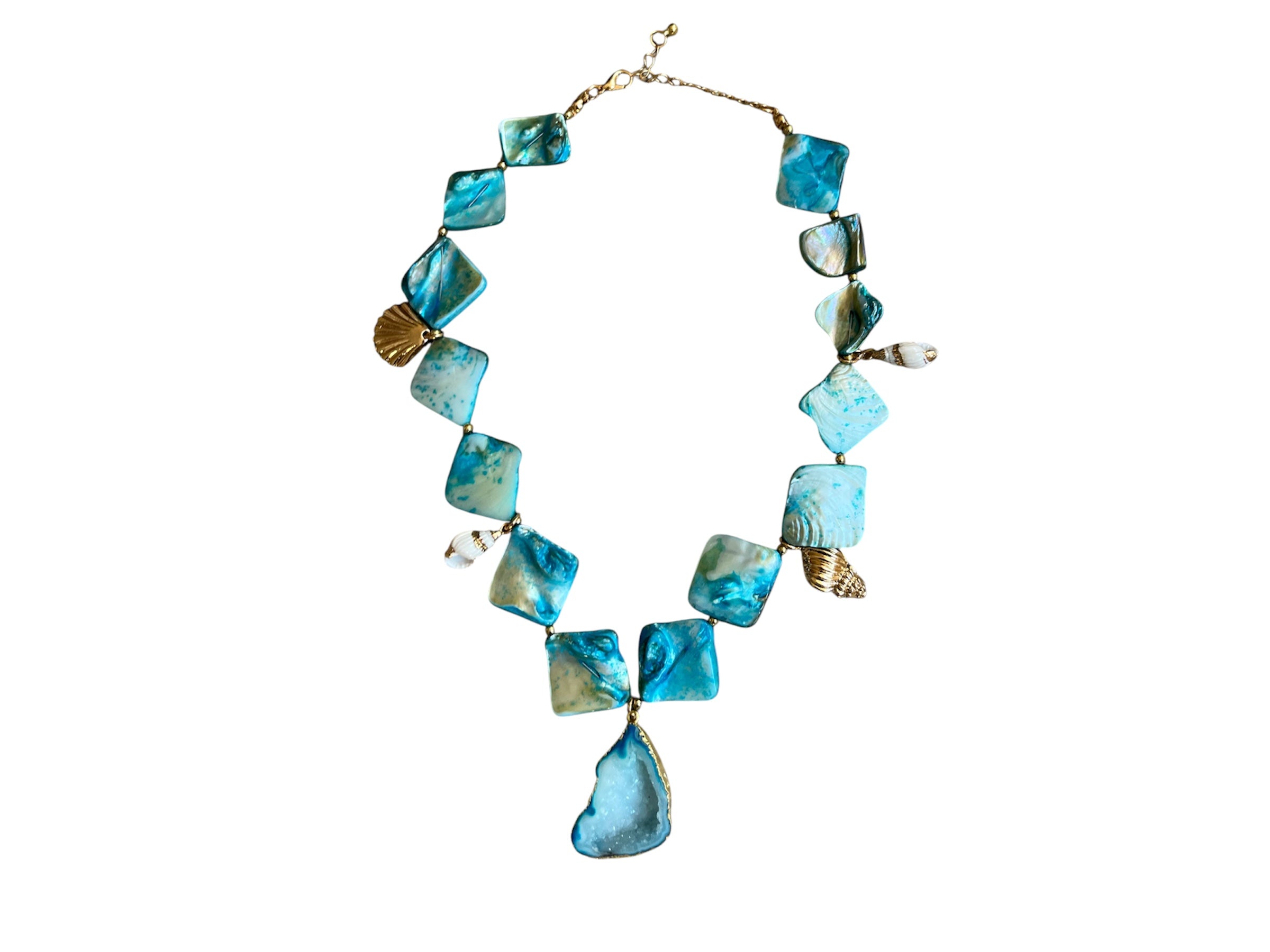 Lagoon Aqua Necklace