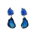 Aqua & Blue Earrings