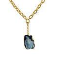 Black Rock Drops Necklace
