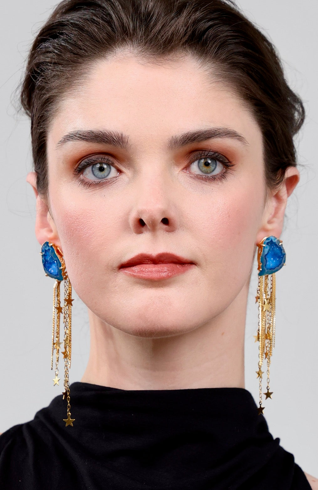 Blue Stellar Earrings