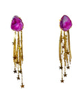 Pink Stellar Earrings
