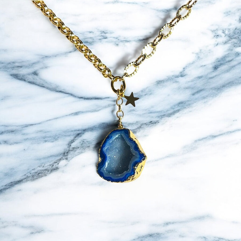 North Star Blue Necklace