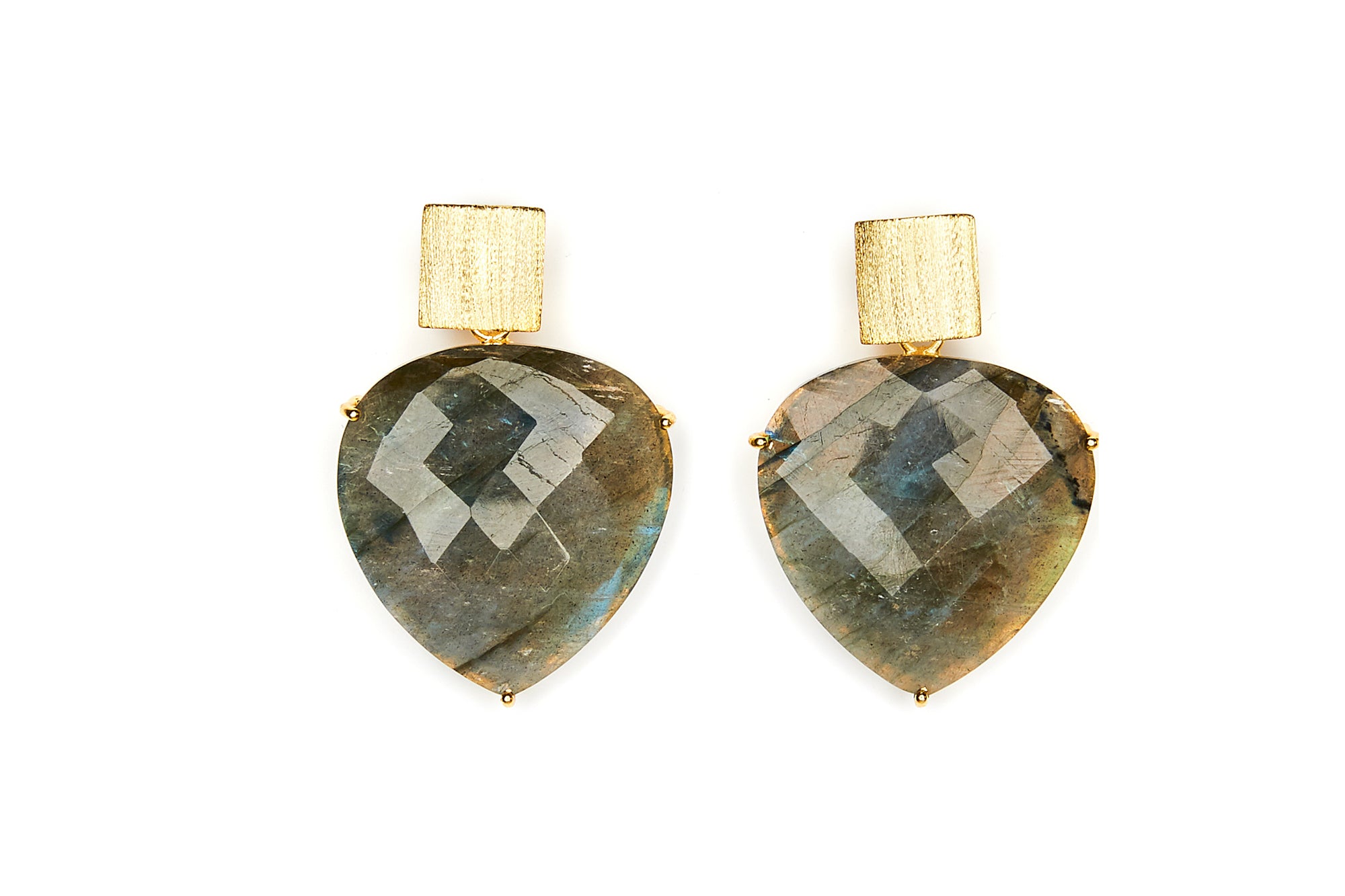 Labradorite Earrings