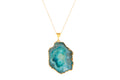 Rocks in the Sky Green Pendant