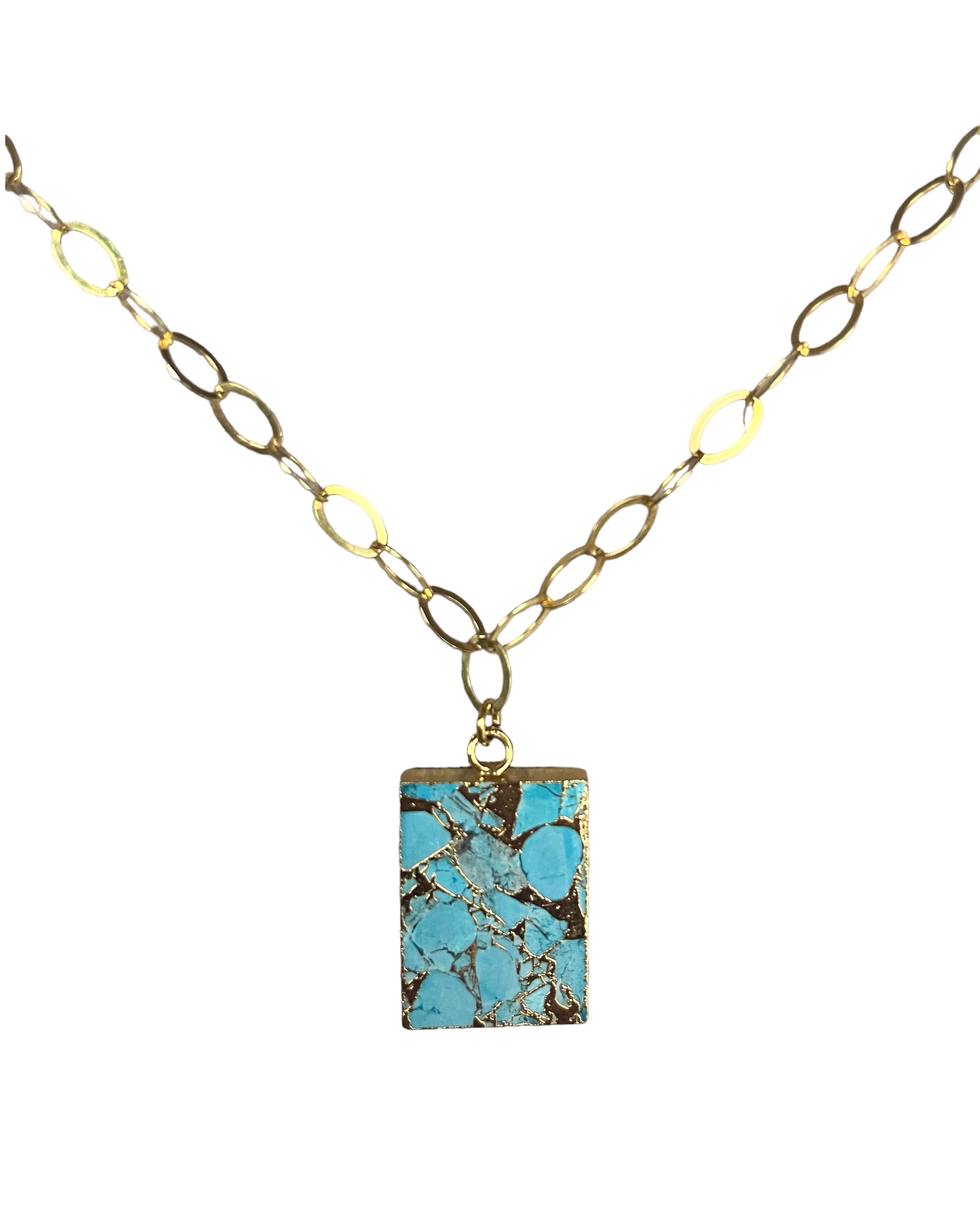 Turquoise Riviera Pendant