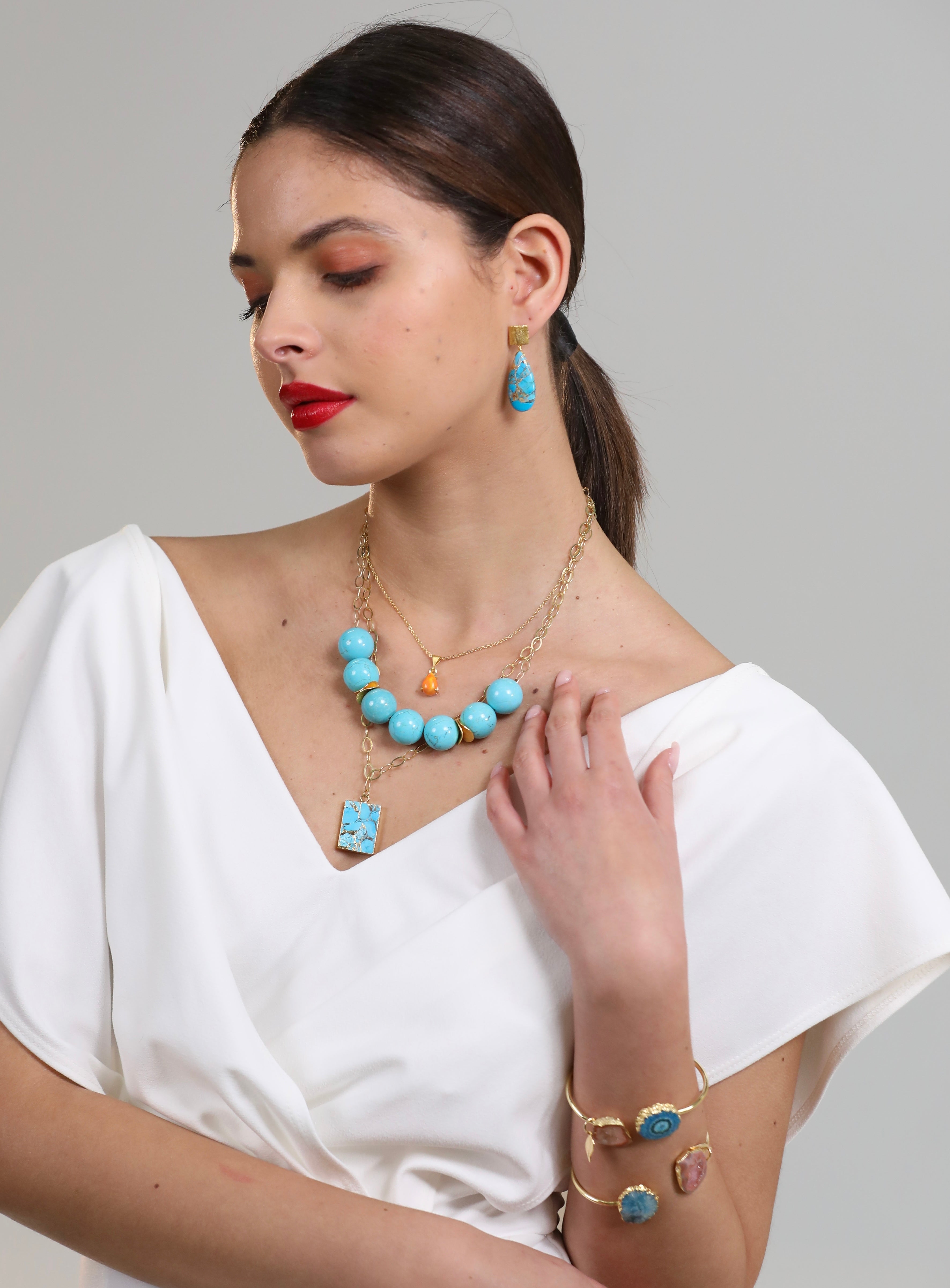 Turquoise Riviera Pendant