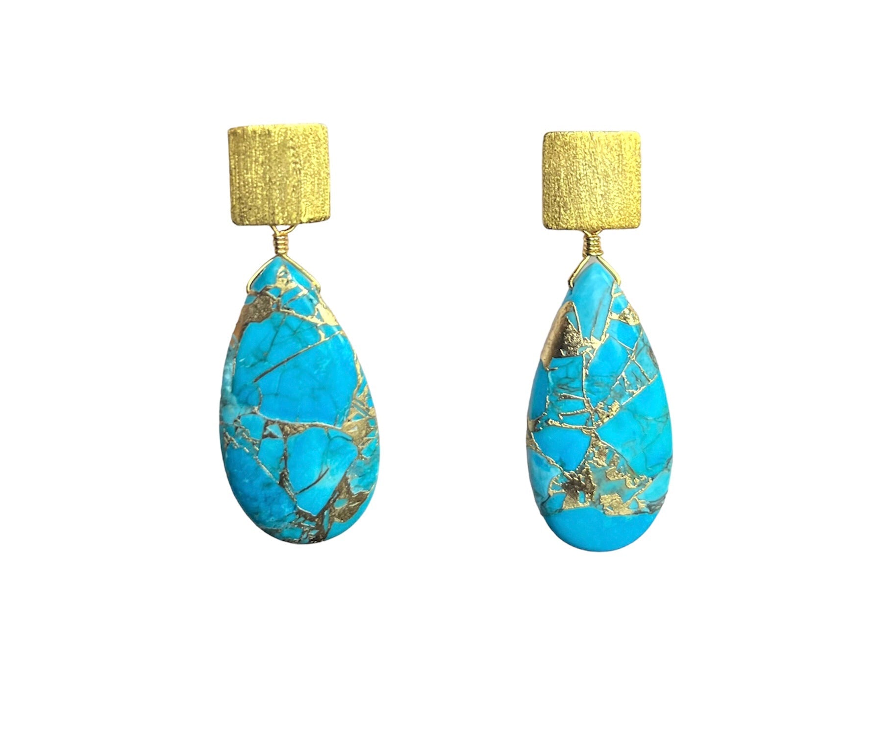 Green Riviera Earrings