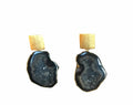 Rocks in the Sky Black Earrings