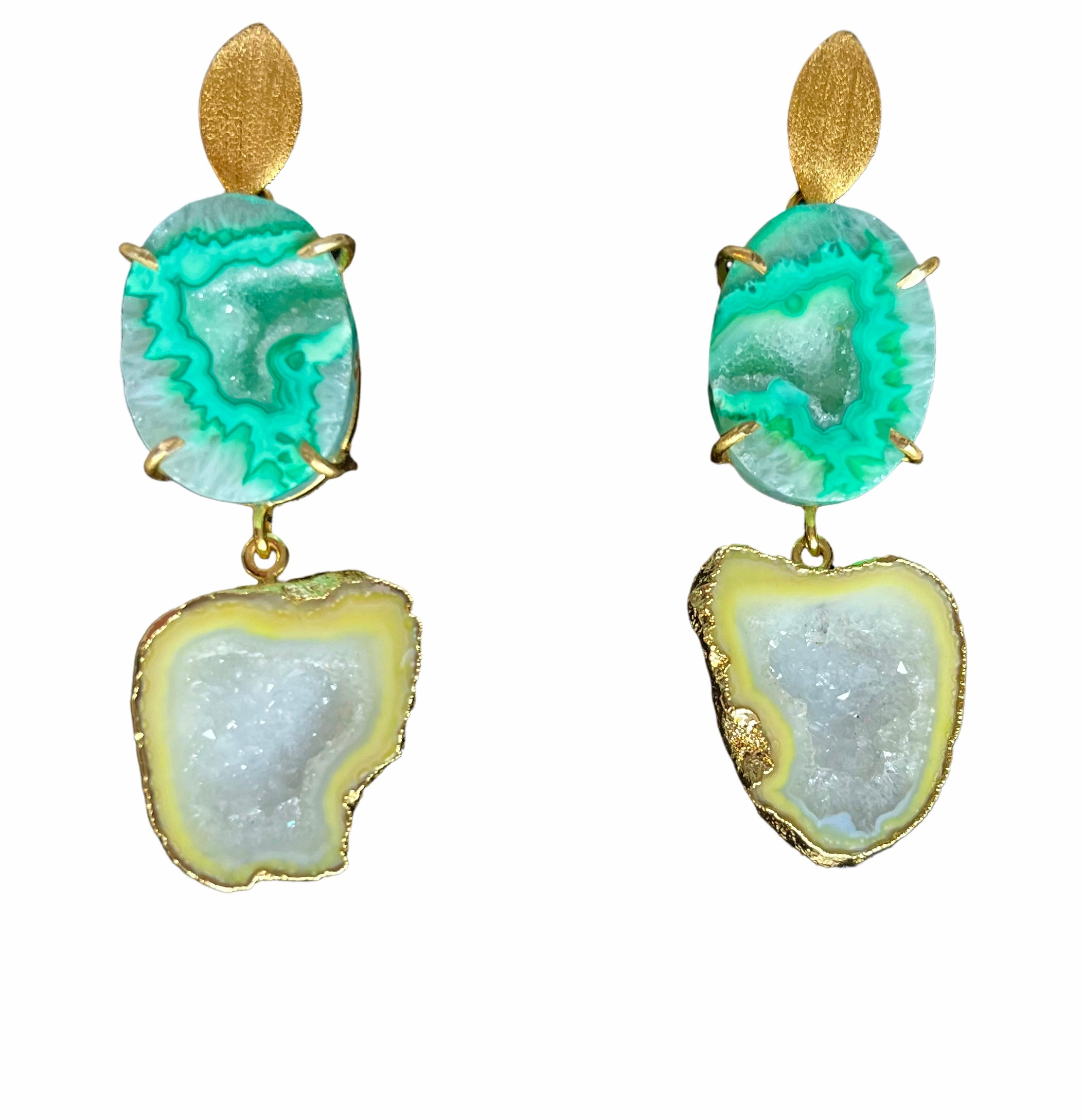 Summer Rocks Green and Yellow
